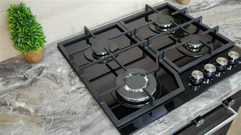 how to clean cast iron grates on my gas stove